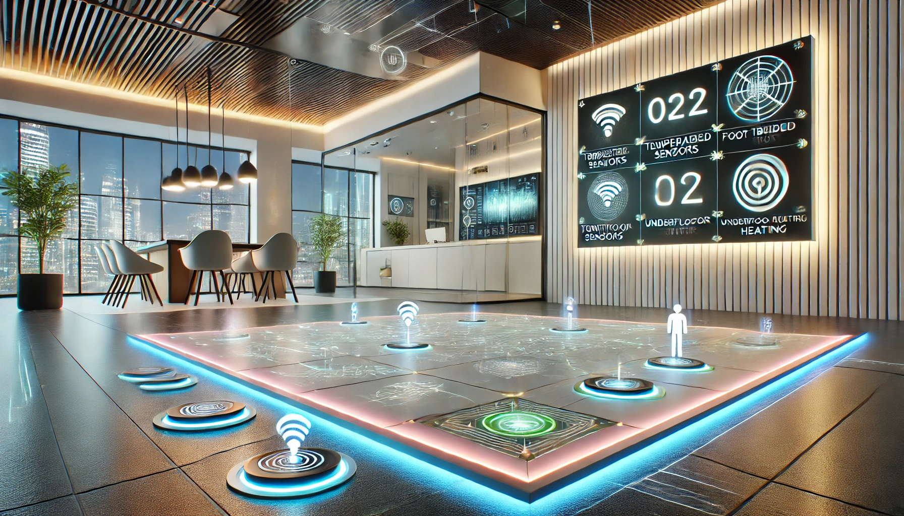 PVC Tiles in Smart Building Solutions